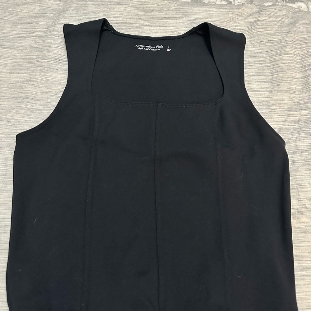Abercrombie & Fitch Women's Black Tank Top